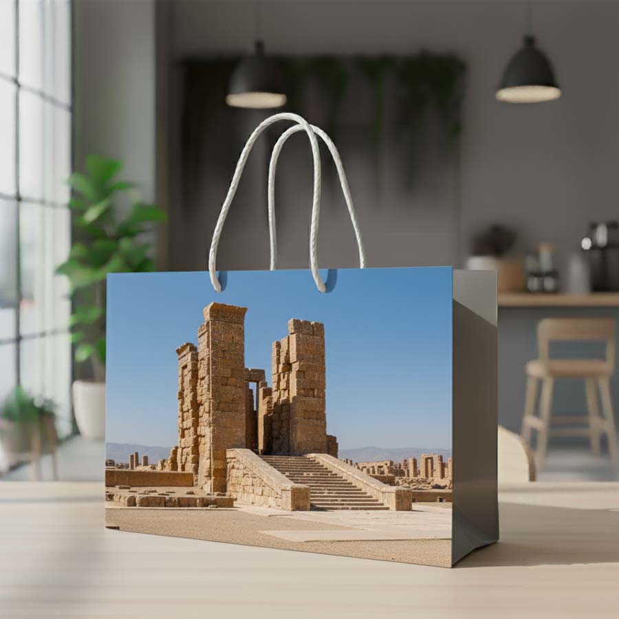 چاپ ساک دستی کاغذی فوری | سفارش و خرید بگ کاغذی کرافت و گلاسه با ارسال رایگان