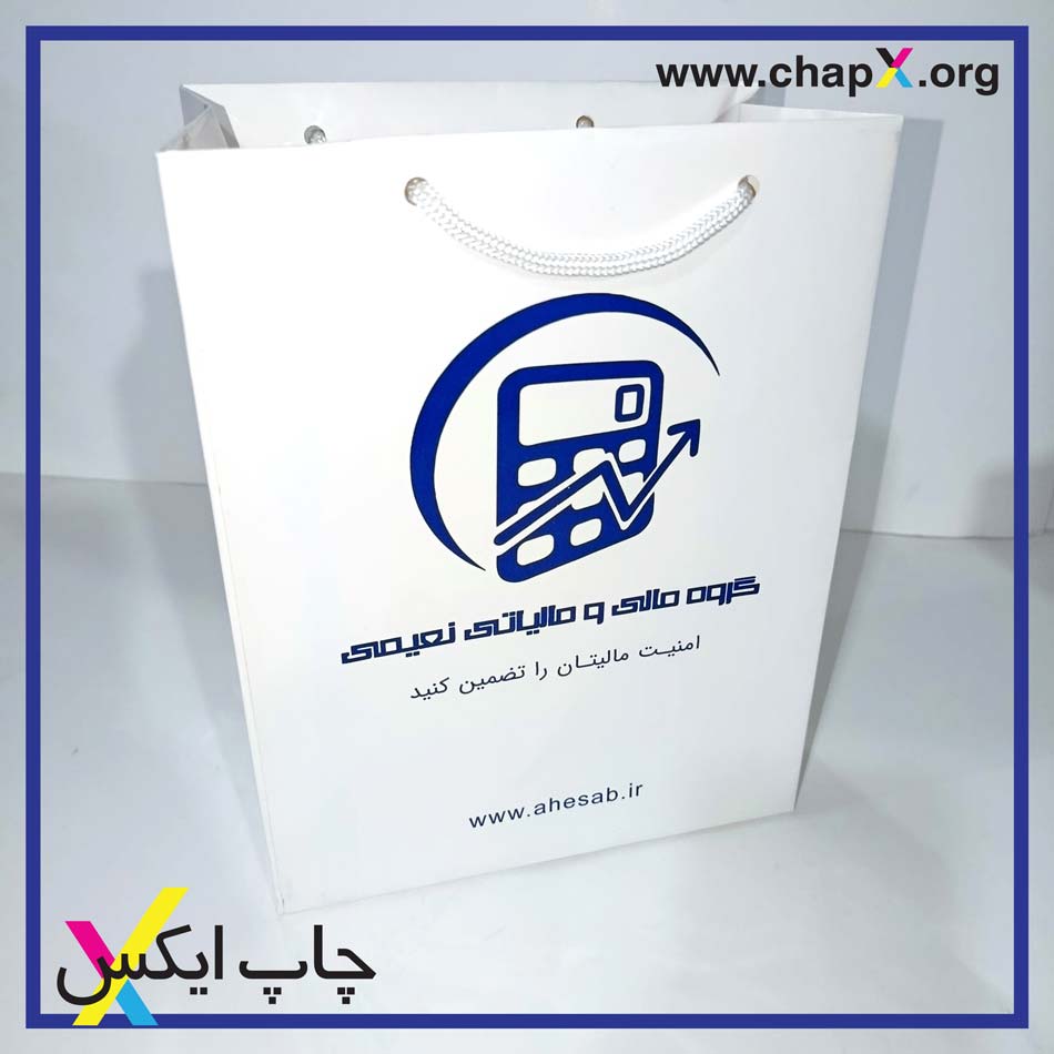 ساک دستی ایندربرد ارتفاع 17.5 عرض 22 عطف 8