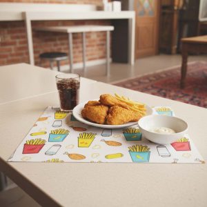 کاغذ کف سینی غذا