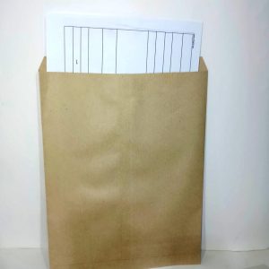 پاکت نخودی A4 آماده